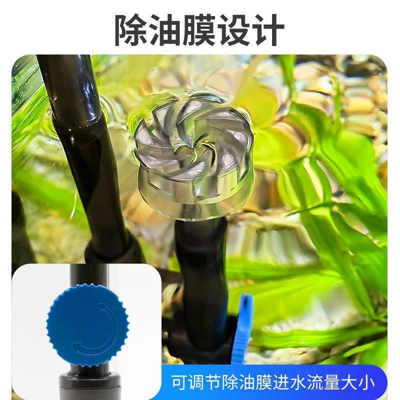 魚便分離/小圓桶【新莊/五股/青島水族】森森 外掛式 圓桶 500L 除油膜  魚馬桶 烏龜過濾器 滴水位運行 除油膜-細節圖6