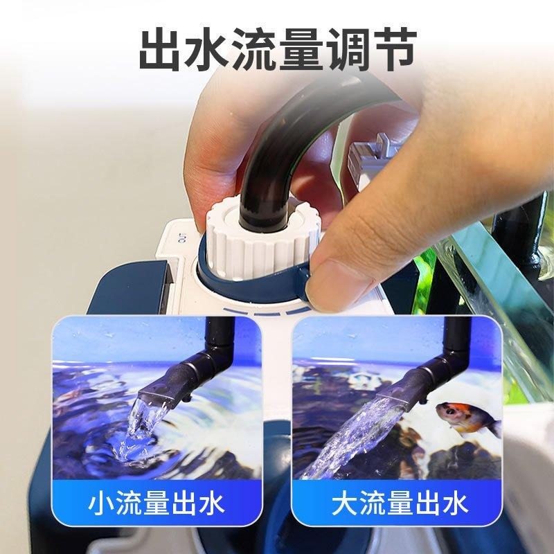魚便分離/小圓桶【新莊/五股/青島水族】森森 外掛式 圓桶 500L 除油膜  魚馬桶 烏龜過濾器 滴水位運行 除油膜-細節圖7