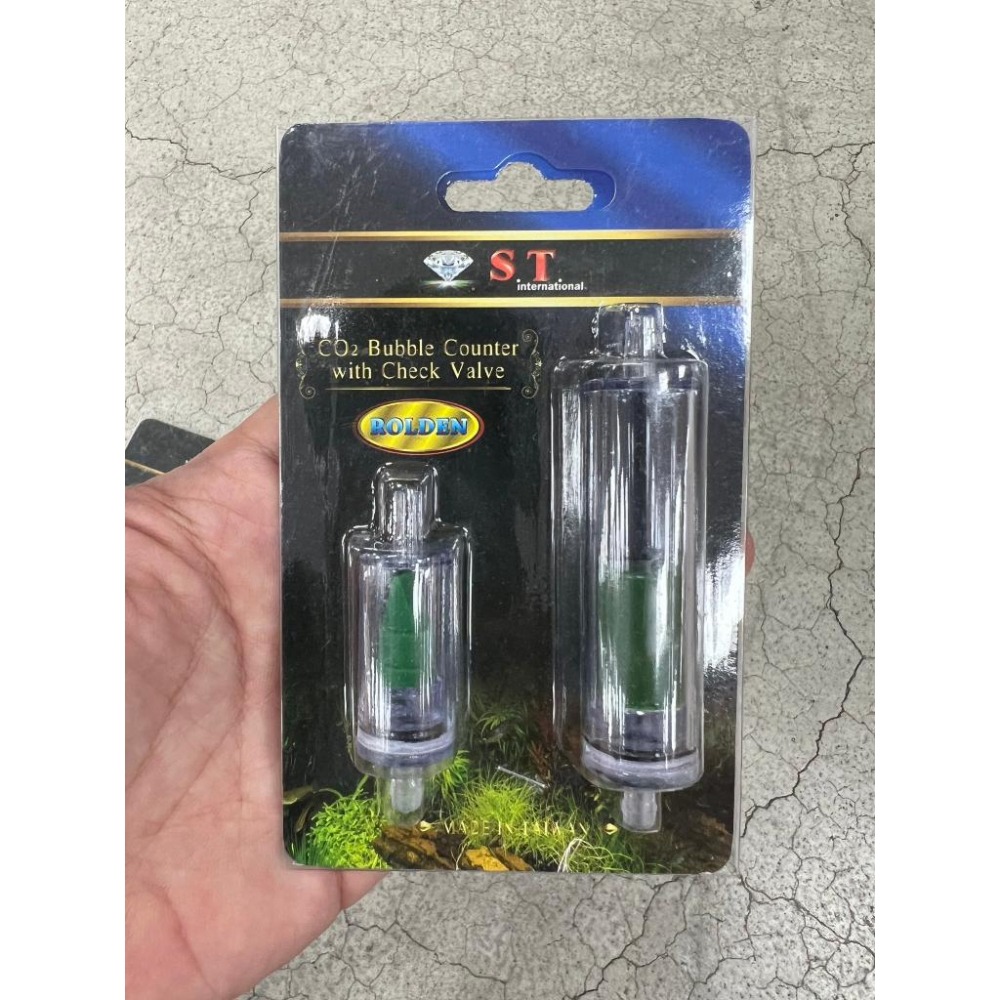 【青島水族】UP雅柏 外銷美國版ST 二氧化碳CO2計泡器+止逆閥 金屬計泡器-細節圖2