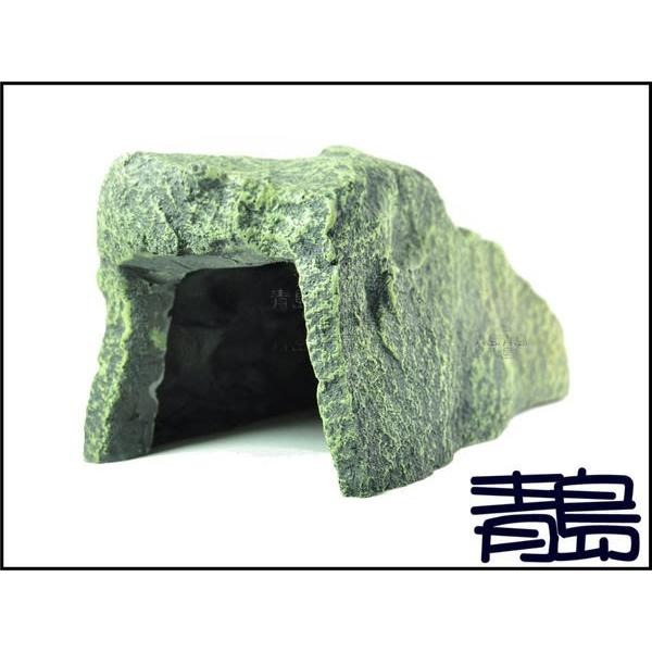 【青島水族】爬蟲藏身岩洞 仿真岩石 棲息山洞 躲避洞穴 可供魚兒躲藏.繁殖用 S M L XL-細節圖5