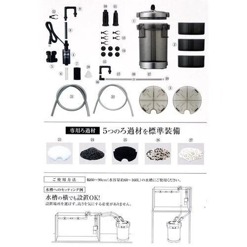 零件【新莊/五股/青島水族】日本gex五味 圓桶 前置 磁鐵扇葉 軸心扇葉 6090、9012、1215-細節圖2
