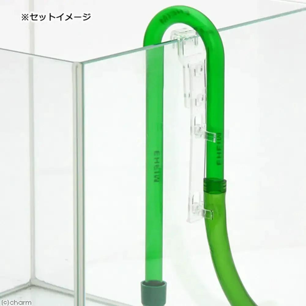 水管固定支架(免用吸盤)日本製造【新莊/五股/青島水族】日本CHOICE-圓桶 出水 入水 出入水 適用5-10mm玻璃-細節圖5