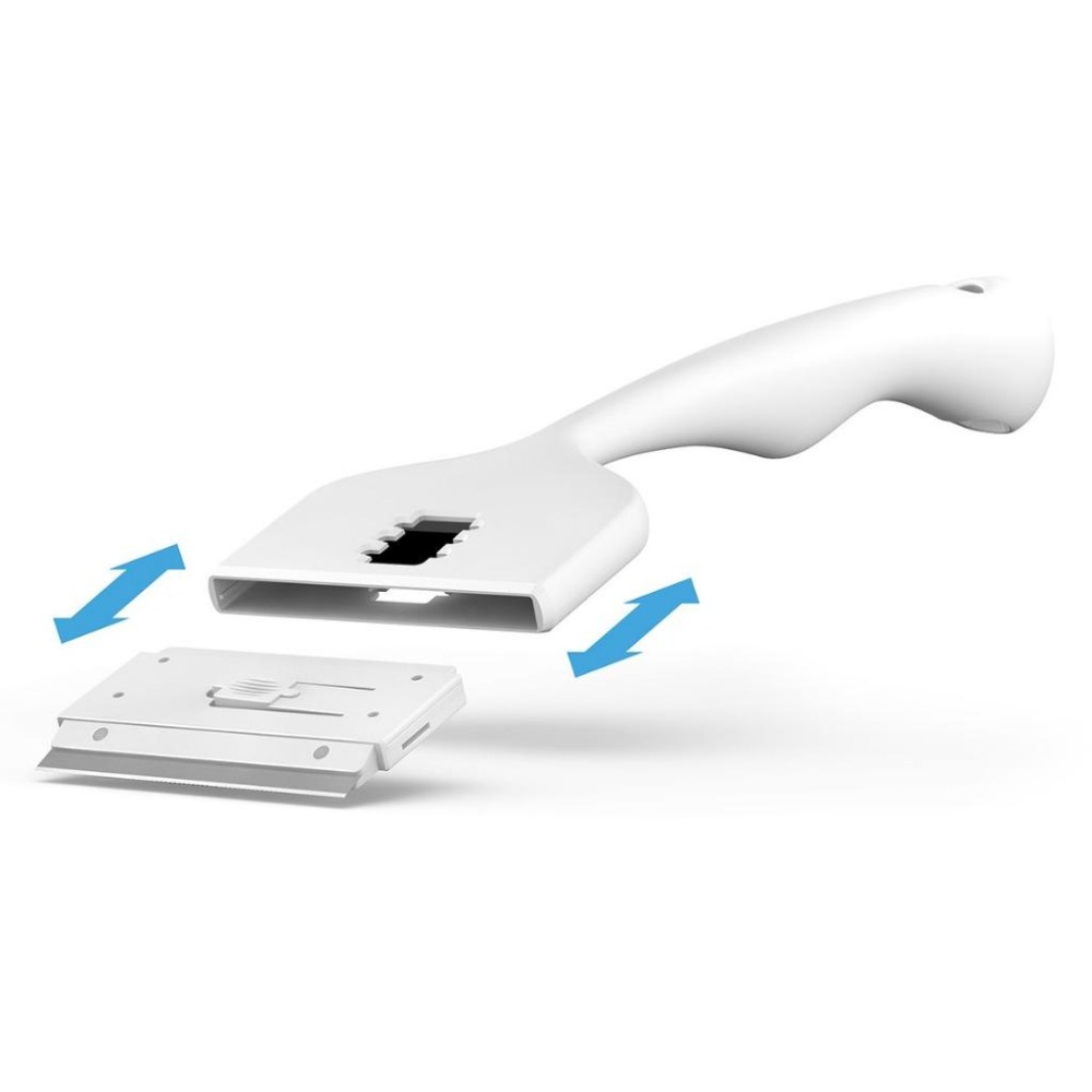 3合1多功能刮刀/31cm【新莊/五股/青島水族】美國SEACHEM西肯 刮刀替換頭 刀片組 替換棉 除藻刀 除苔-細節圖2