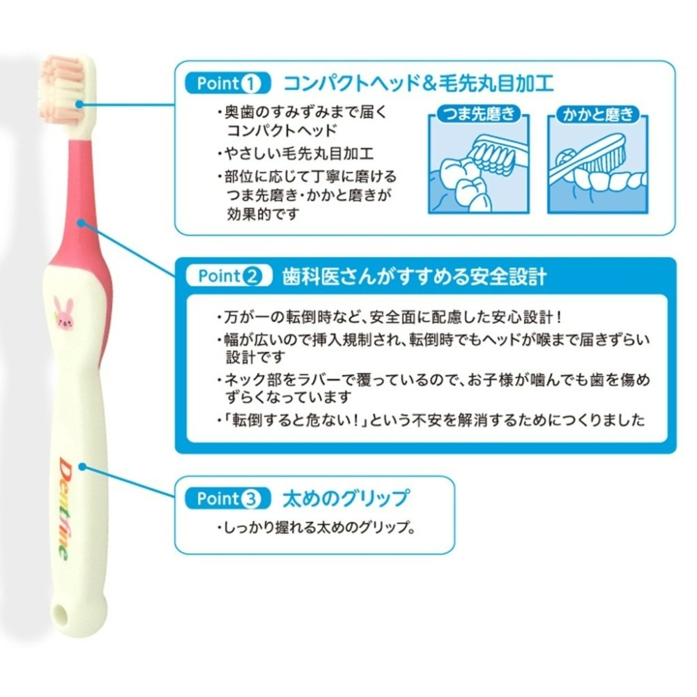 牙刷-Create兒童J1.5~6歲可彎頭-細節圖2