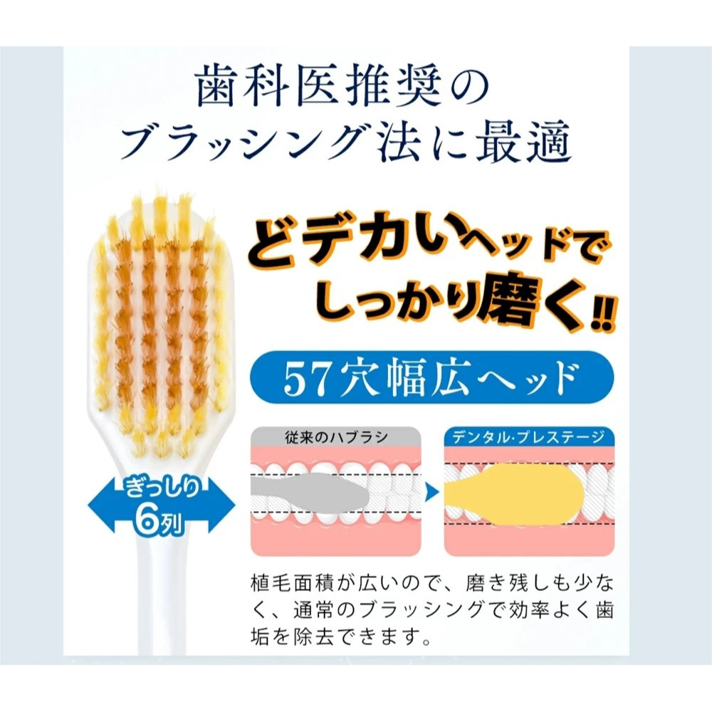 牙刷-Create薄型寬頭57極細毛J-細節圖4