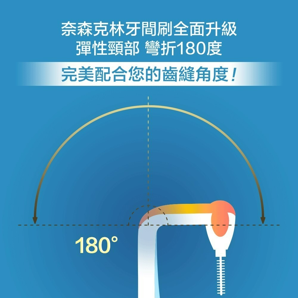 牙間刷奈森8＋2-L型.S-細節圖4