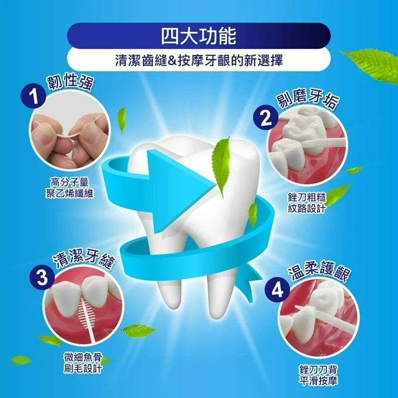 牙籤刷葉形300支奈森-細節圖7