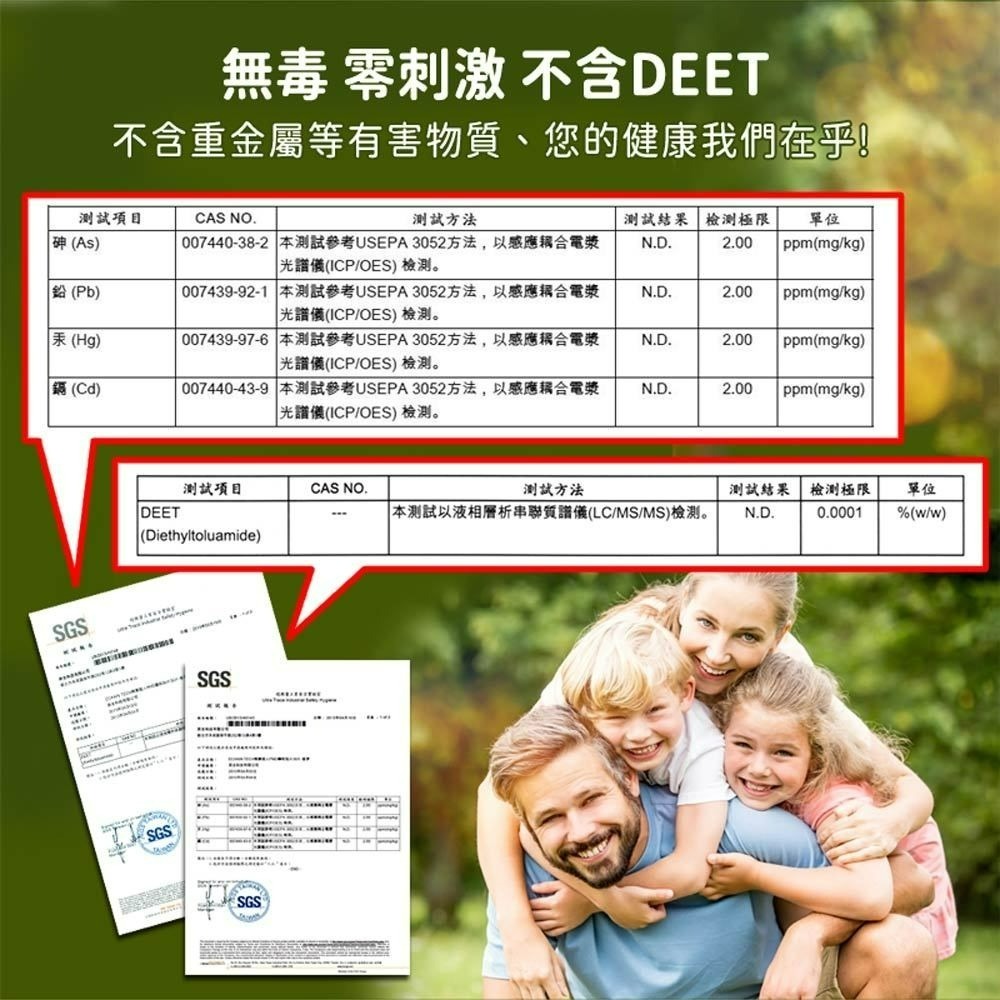 防蚊貼片呆腦獸方16入-細節圖10