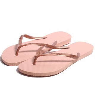 <限時特價>現貨 Havaianas 哈瓦仕 拖鞋 夾腳拖 女款細帶 芭蕾粉 Slim-細節圖2