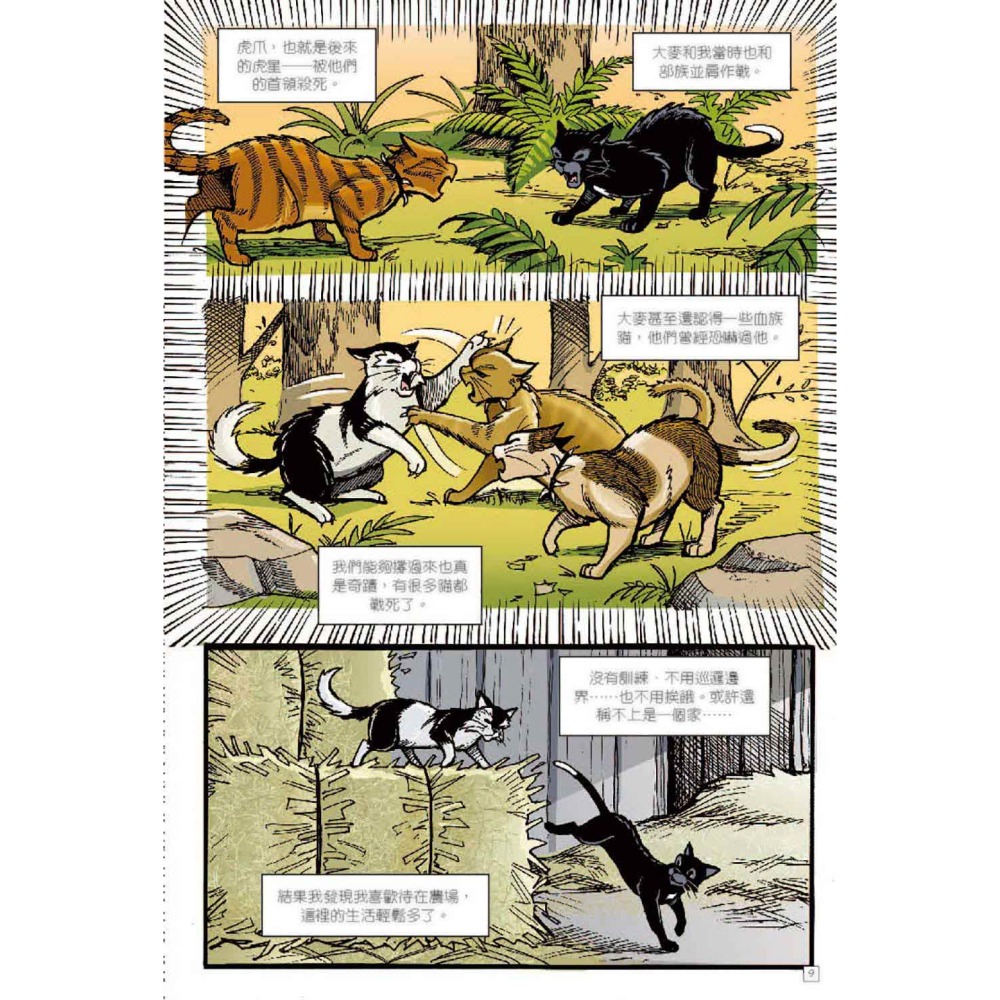 貓戰士漫畫版：烏掌的旅程-細節圖8