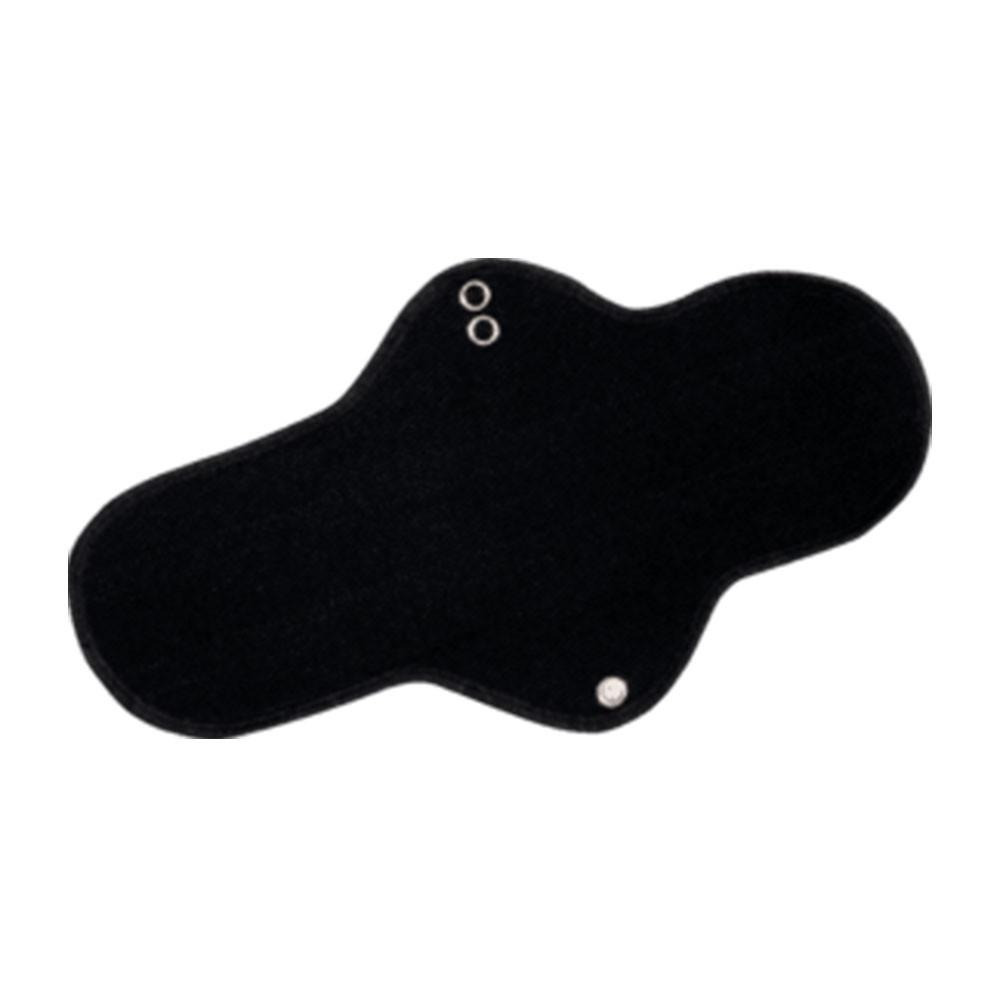 奧地利SELENACARE月亮可兒-機能布衛生棉2號(27cm日用一般型)_黑-細節圖2