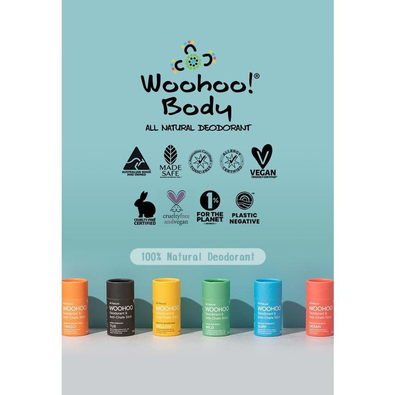 澳洲Woohoo神奇體香膏-海洋款(Surf)60g 汗味 體味 老人味 長效體香 無鋁鹽 環保紙管裝 無塑生活-細節圖3