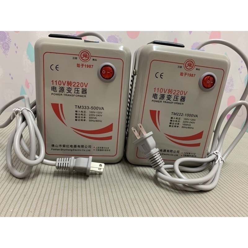 ［新竹發貨］110轉220大功率 舜紅牌變壓器1000W/ 500W 110V轉220V 升壓變壓器大陸電器專用-細節圖3