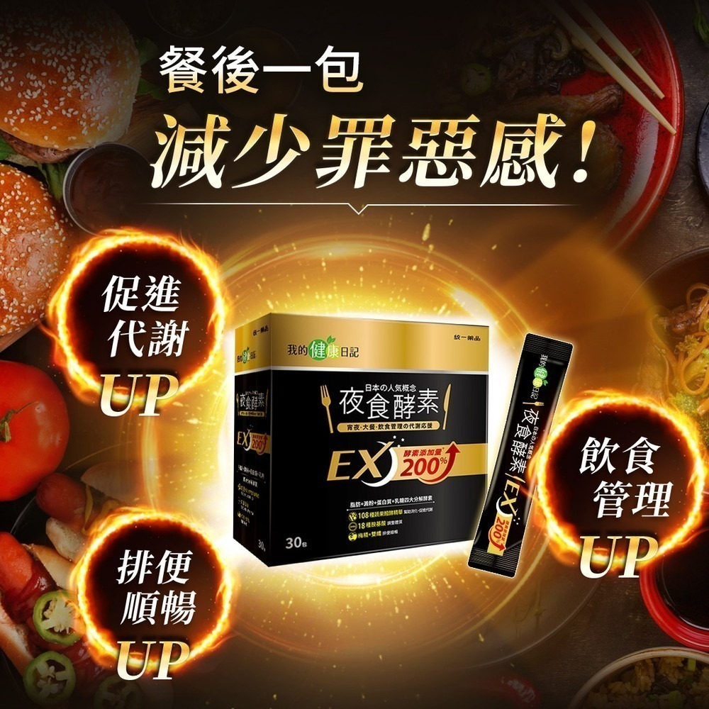【我的健康日記】夜食酵素EX30入-細節圖11