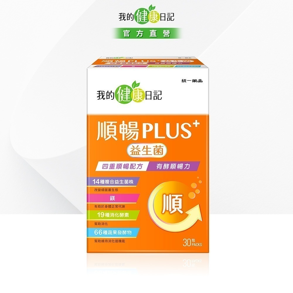 【我的健康日記】順暢PLUS+益生菌30入-細節圖2