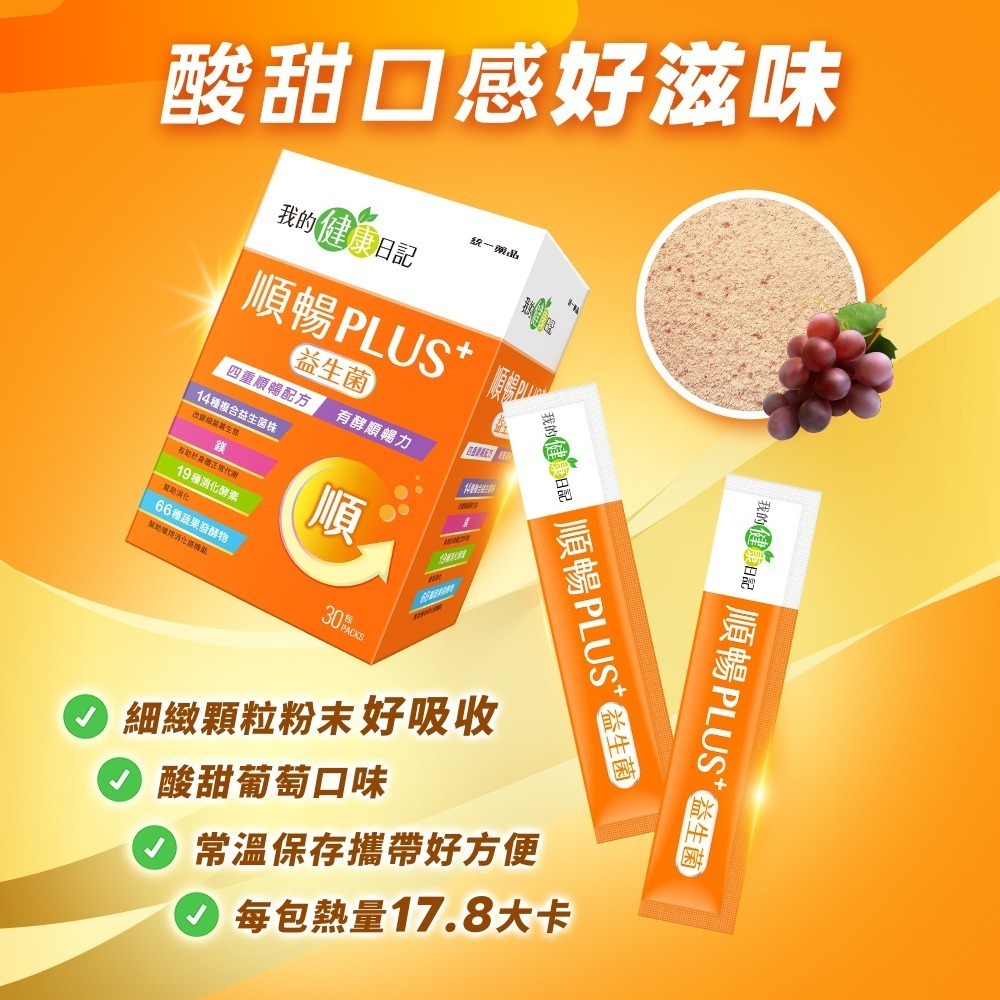 【我的健康日記】順暢PLUS+益生菌30入-細節圖6
