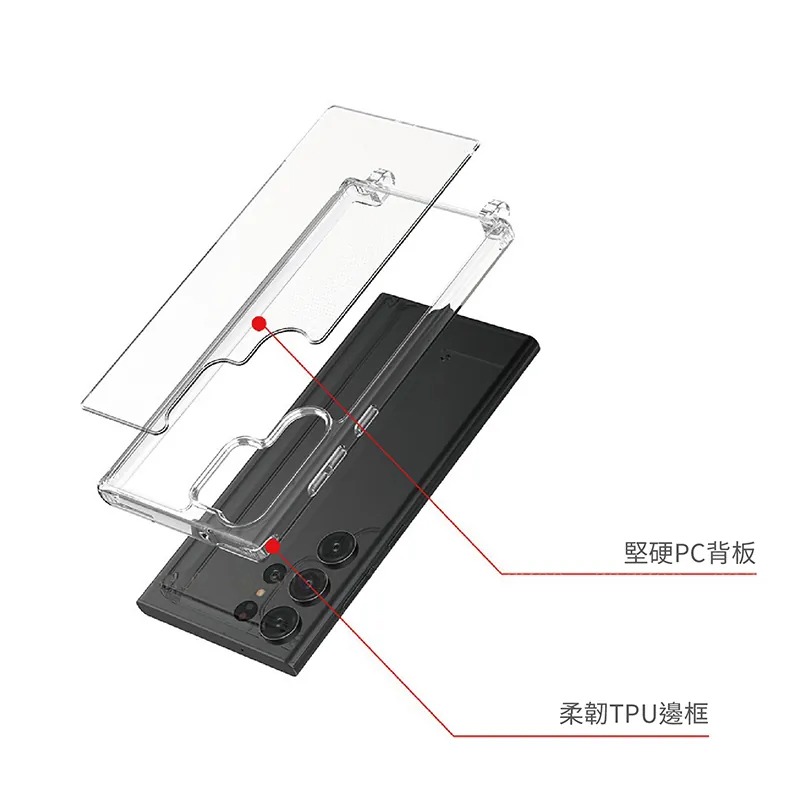 ~愛思摩比~SAMSUNG Galaxy S23/Plus/Ultra 掛繩 手機殼 防摔殼 雙孔-細節圖6