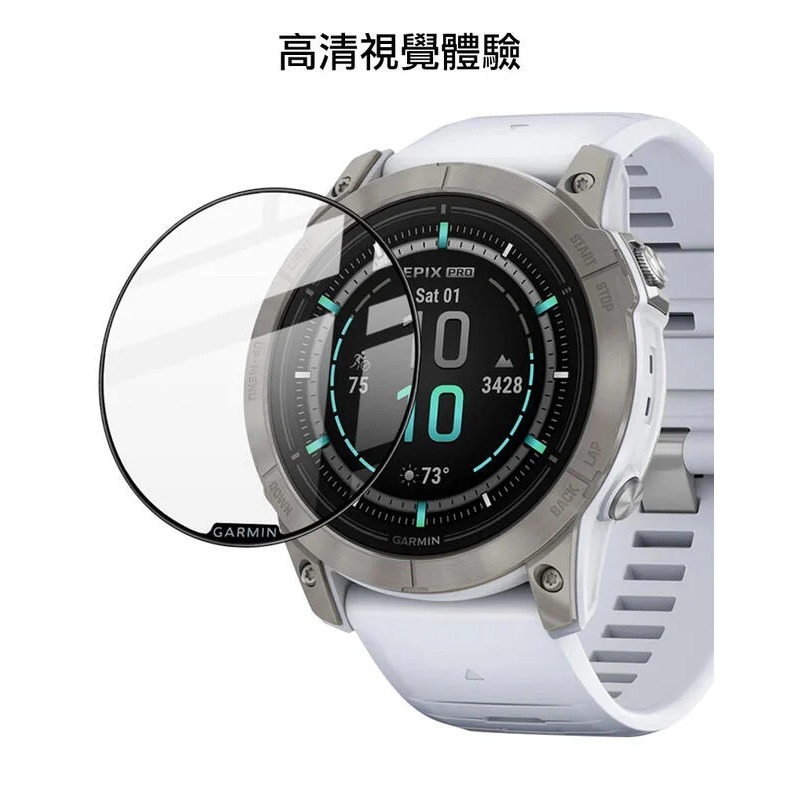 ~愛思摩比~Imak GARMIN epix Pro 51mm 手錶保護膜 有機玻璃-細節圖4
