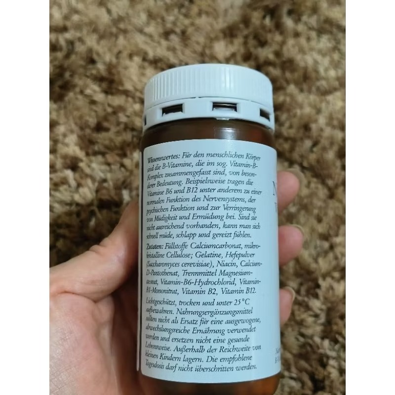 🇩🇪德國百年草本聖伯納德Sanct Bernhard神經強度能量動力維生素膠囊180顆-細節圖3