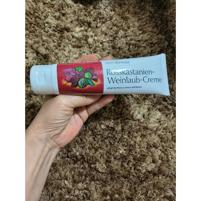 🇩🇪德國百年草本聖伯納德Sanct Bernhard七葉樹 葡萄葉草本靜脈曲張軟膏/七葉樹藤葉霜 150ml-細節圖2