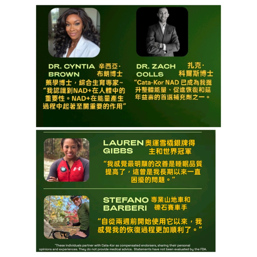 美國Cata-Kor卡塔科爾脂質體NAD+補充劑含白藜蘆醇(NMN替代品)經第三方檢測60顆-細節圖9