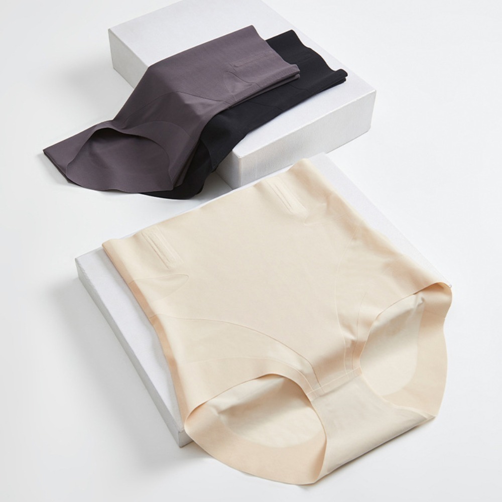 【A&R】新款升級版冰絲塑身褲 三色任選(M-2XL 蠶絲 莫代爾 涼感 舒適 透氣 無痕內褲)-細節圖5