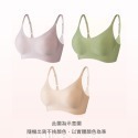 【A＆R】零重力無痕內衣完美組合三件組  顏色隨機出貨(AIR SKIN BRA大尺碼 細寬肩帶 透氣無痕 無鋼圈 )-規格圖6