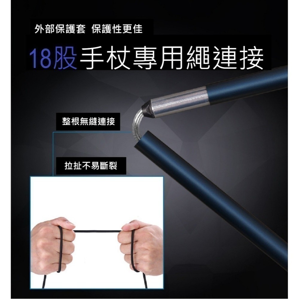 【Pioneer 開拓者】新款消光系碳纖維+鋁合金 五節登山杖 2入附杖袋 四色任選(折疊式 輕巧 堅固 外扣鎖)-細節圖7