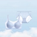 【A&R】莫代爾冰絲萊卡涼感透氣無痕美背內衣褲 成套組(AIR SKIN BRA  細肩帶 寬肩帶 裸感內褲 無鋼圈)-規格圖6
