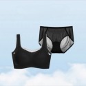 【A&R】莫代爾冰絲萊卡涼感透氣無痕美背內衣褲 成套組(AIR SKIN BRA  細肩帶 寬肩帶 裸感內褲 無鋼圈)-規格圖6