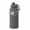 【A&R】吾家有貓運動水壺陶瓷款 1000ML(大容量 保冰 保溫 環保杯 專利品牌貓圖 萌貓)-規格圖6