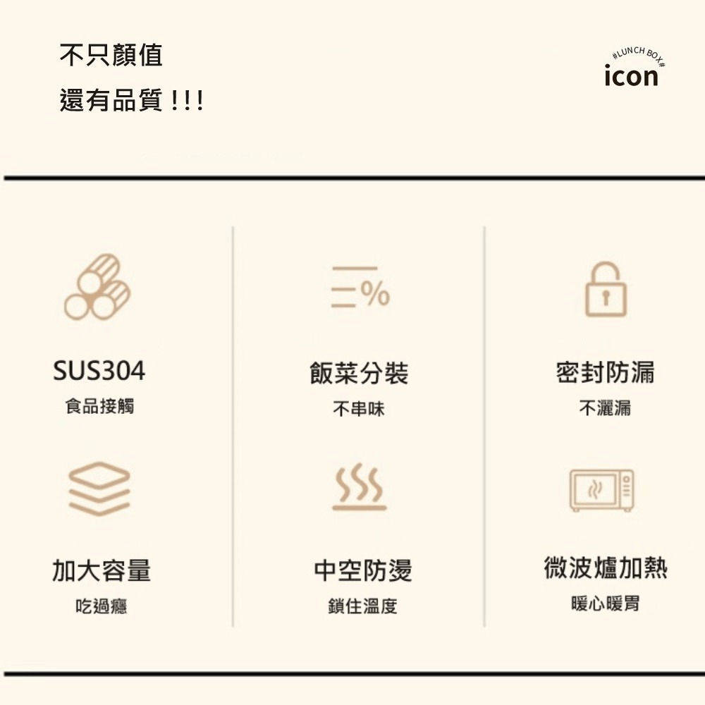 【A&R】升級版日式304不鏽鋼三層保溫飯盒 微波款 2500ML 三色任選(便攜式 保冷 便當盒 露營 野餐)-細節圖3