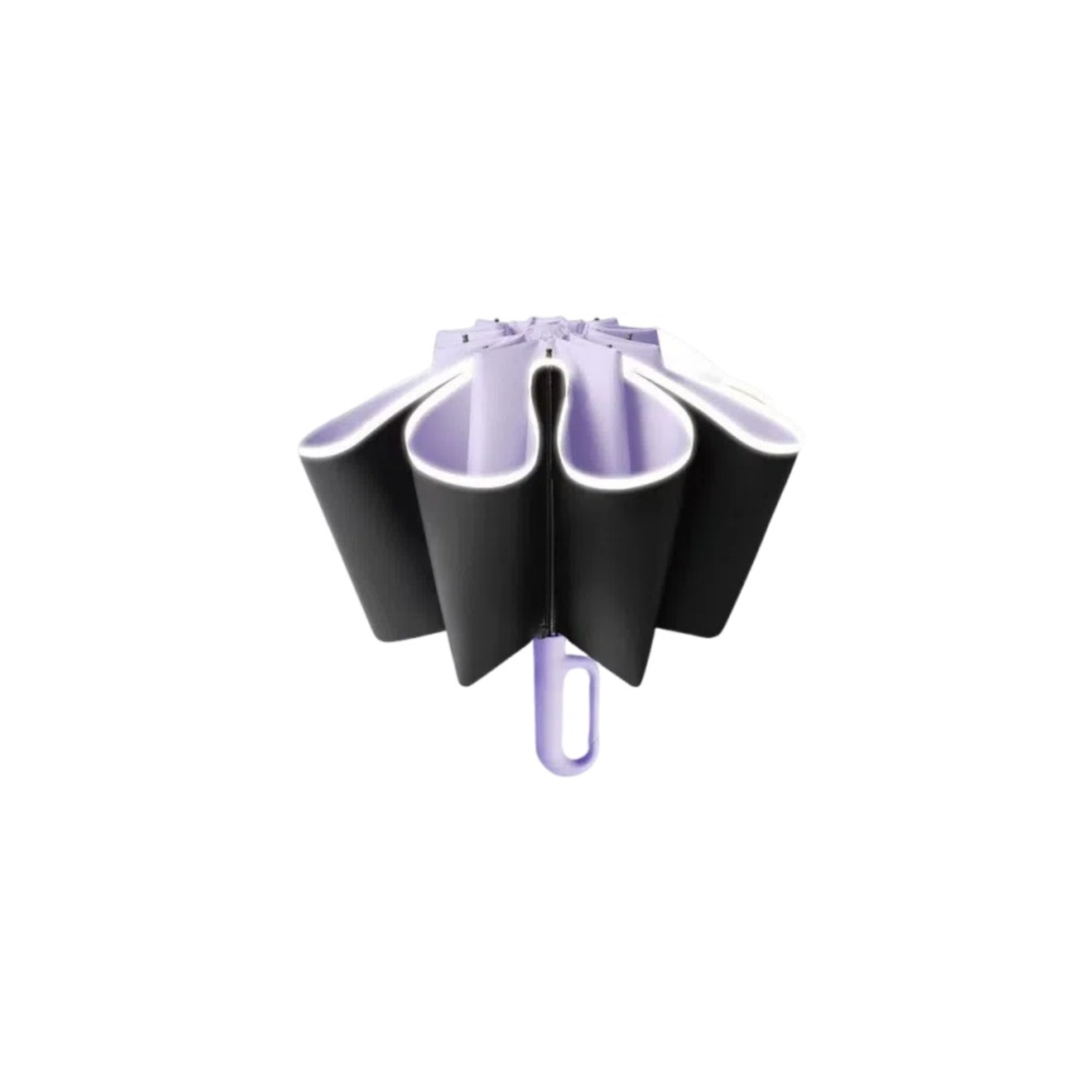 【A&R】UPF50+抗UV全自動10骨反向晴雨兩用傘(23吋 抗紫外線 環扣傘 一鍵開收 學生 防曬 速開)-規格圖5