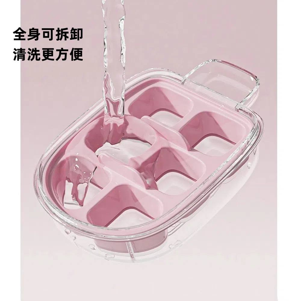 【A&R】四入組 吾家有貓製冰雪糕造型盒(親子互動 製冰模具 模具 秒脫膜 按壓式)-細節圖5