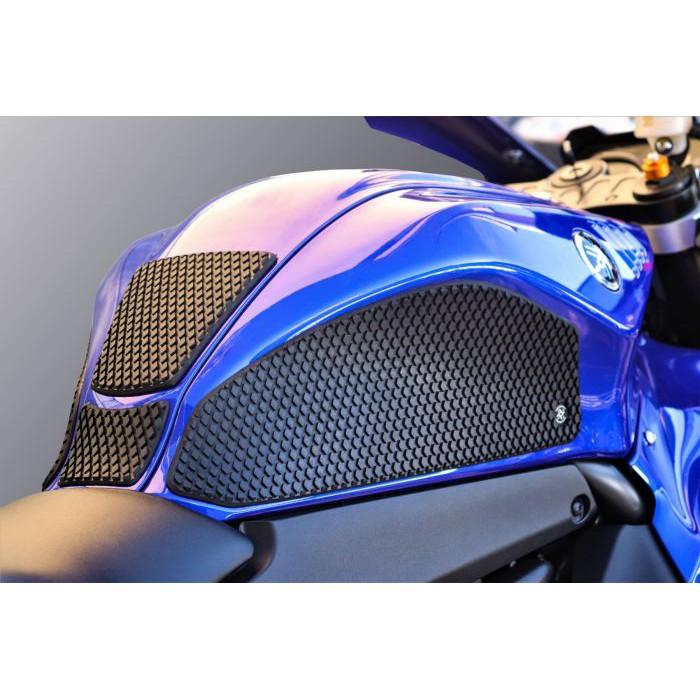 ☆★億錡重機★☆ TechSpec 油箱貼 YAMAHA R7 YZF-R7 黑色 SS蛇皮 XL2 賽道減震止滑-細節圖2