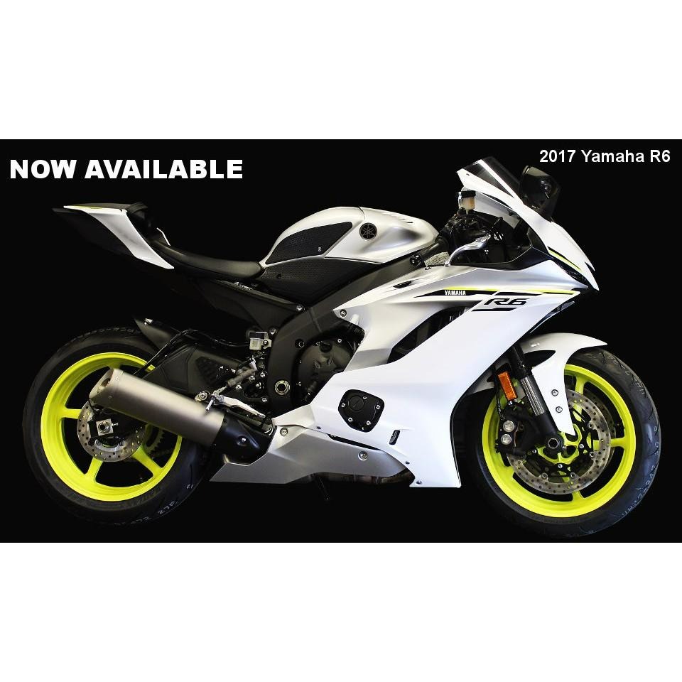 ☆★億錡重機★☆ TechSpec 油箱貼 YAMAHA R6 YZF-R6 黑色 SS蛇皮 XL2 賽道減震止滑-細節圖2