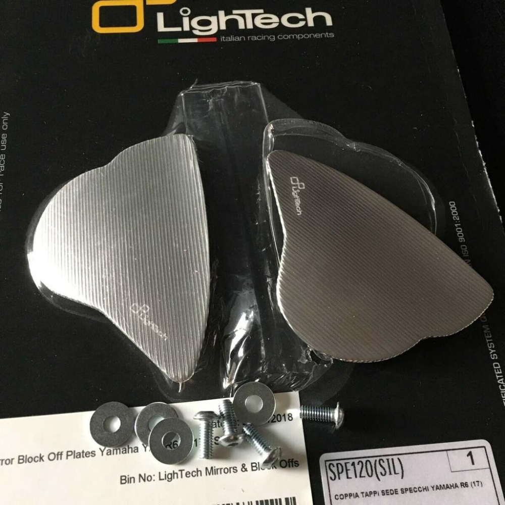 ☆★億錡重機★☆ LighTech 後視鏡蓋 R6 R7 R1 CBR1000RR 10R RSV4 忍400 賽道專用-細節圖2