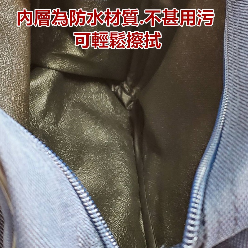 三寶家飾~台灣製造  素面餐袋 簡約素色餐袋 小提袋 防水便當袋 便當袋 外出袋 尺寸約:20*18*13CM-細節圖5