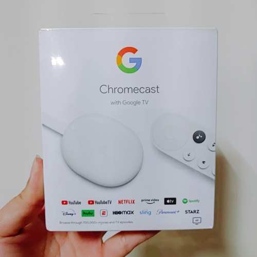 [現貨] Chromecast with Google TV Chromecast 4 第四代 4K畫質 Netflix