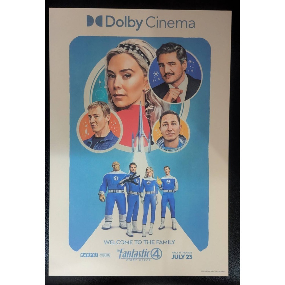 驚奇4超人: 第一步 海報賣場 (IMAX、杜比Dolby、Do the Max、打卡組隊海報、預售海報)-規格圖1