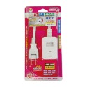 延長線 短延長線 電太郎 2P延長線1切3座(KON-2133V) 台灣製-規格圖9