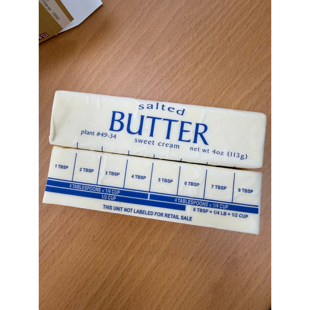 【台灣巧婦】美國 Grassland 天然有鹽奶油｜內有4小條．需冷凍配送．454g-細節圖2