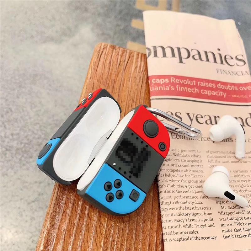 Airpods AirPods Pro 保護套 遊戲機外觀，柔軟的PVC 耳機套，防摔防塵，美觀俏皮-細節圖5