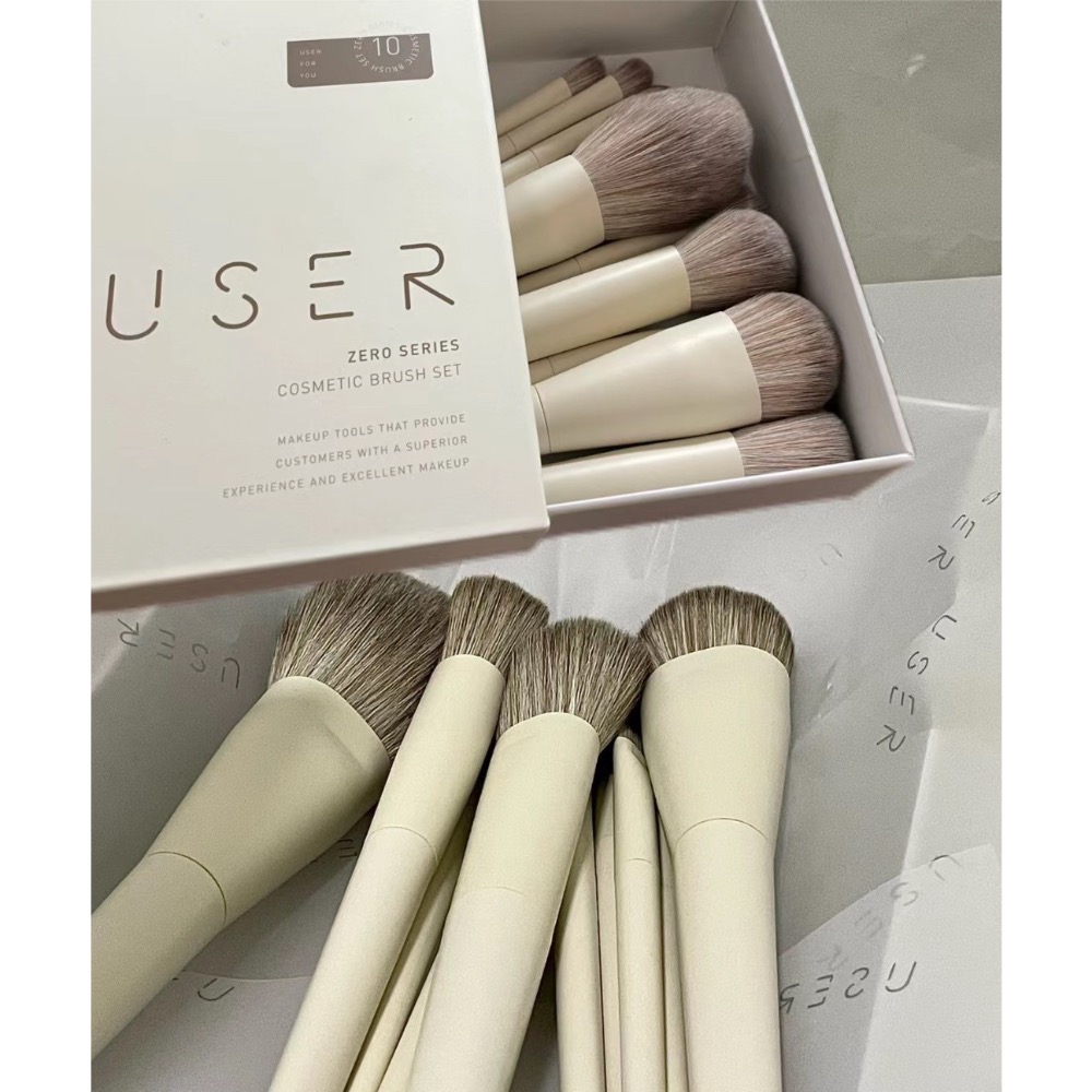 【現貨】官方授權！超柔軟User刷具組合！莫蘭迪色系10支入-細節圖3