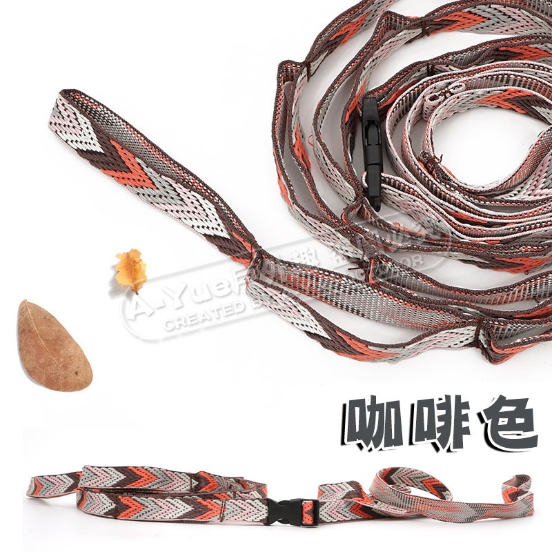 【A-Yue戶外趣▲現貨速發】戶外七彩掛繩 曬衣繩 戶外掛物繩 收納掛帶 戶外掛物繩 曬餐具 掛露營燈 晾衣 帳篷裝飾-規格圖7