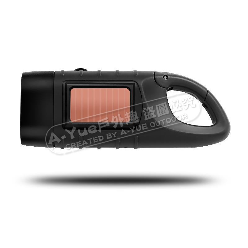 【A-Yue戶外趣▲現貨速發】手搖手電筒 太陽能手電筒 露營燈 防災避難 緊急照明 戶外燈 登山照明燈 環保手電筒-規格圖7