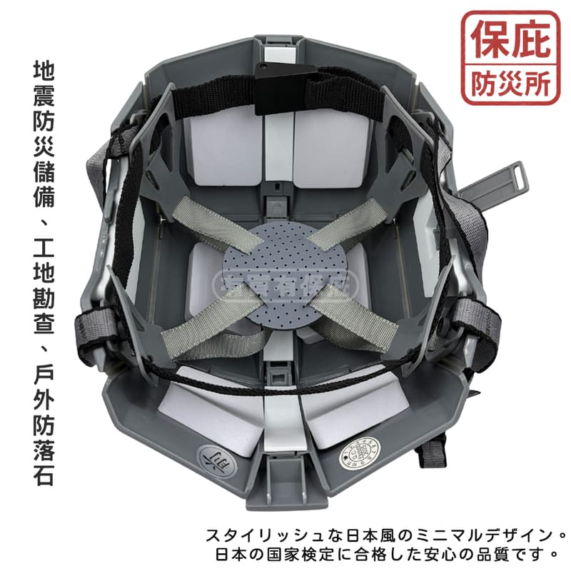 ｜保庇防災所｜日本防災折疊安全帽 避難頭盔 地震 避難 工地安全帽 停電 災害防治 防災用品 工程帽 防護帽 護頭防撞-細節圖3