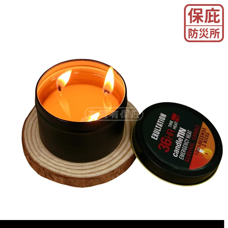 ｜保庇防災所｜三芯更亮！防災蜂巢蠟燭 無煙無臭 防風蠟燭 地震應急蠟燭 緊急停電照明 戶外照明 防災用品儲備 戰備物資-細節圖5