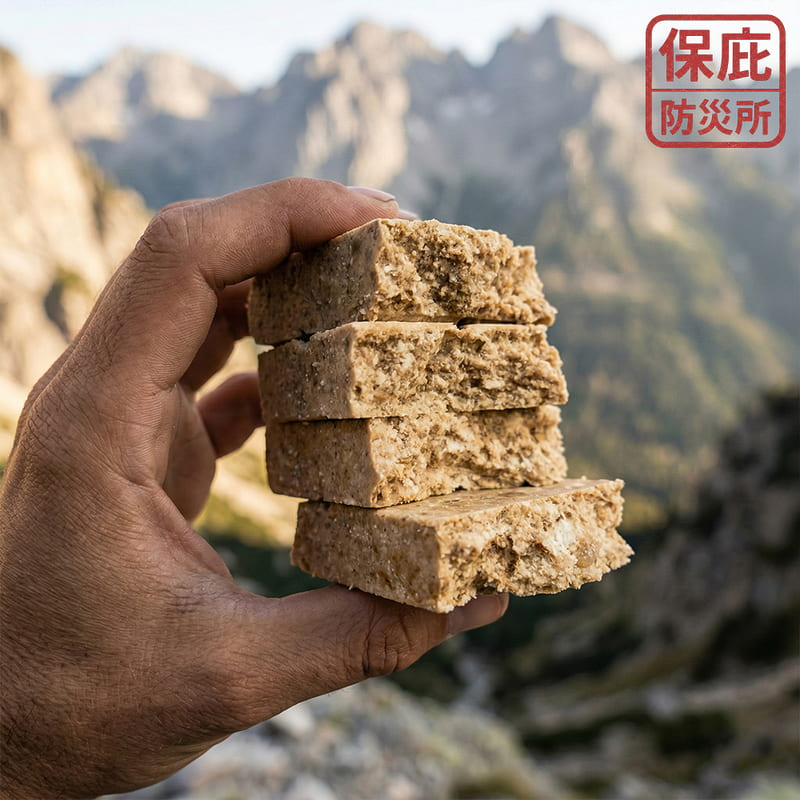 ｜保庇防災所｜加水即燕麥粥！保存20年 美國製BH-580 防災糧食 純素口糧 軍糧 壓縮餅乾 戰備乾糧 登山體力補給-細節圖5