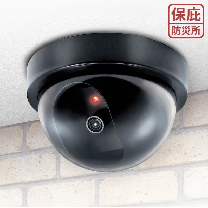 ｜保庇防災所｜超擬真！日本仿真監視器 免鑽孔 擬真攝影機 警示燈 LED 免釘 防盜 防小偷 店面居家 嚇阻 假監視器-細節圖9